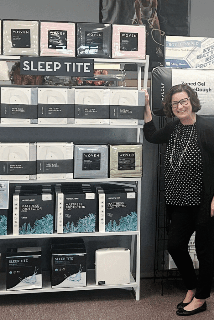 sleep tite sleeps with Debbie