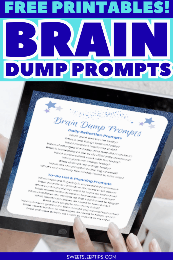 Brain Dump Prompts for Better Sleep_ A Nightly Routine for Quieting an Active Mind 4