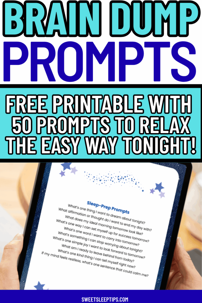 Brain Dump Prompts for Better Sleep_ A Nightly Routine for Quieting an Active Mind 4