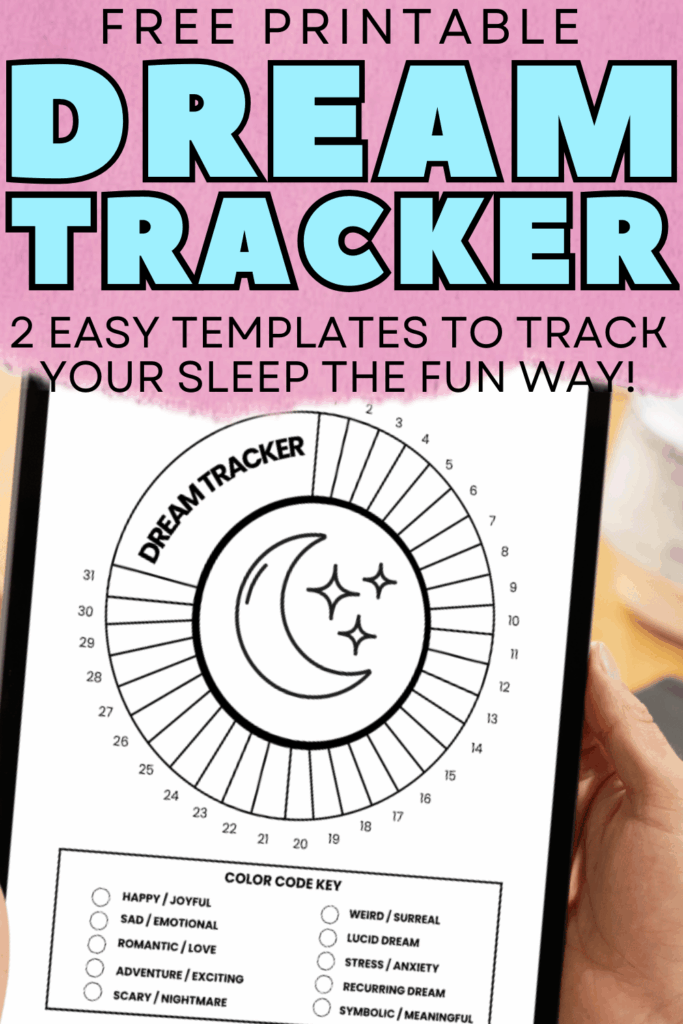 Dream Tracker_ Your Free Printable for Dream Journaling 2