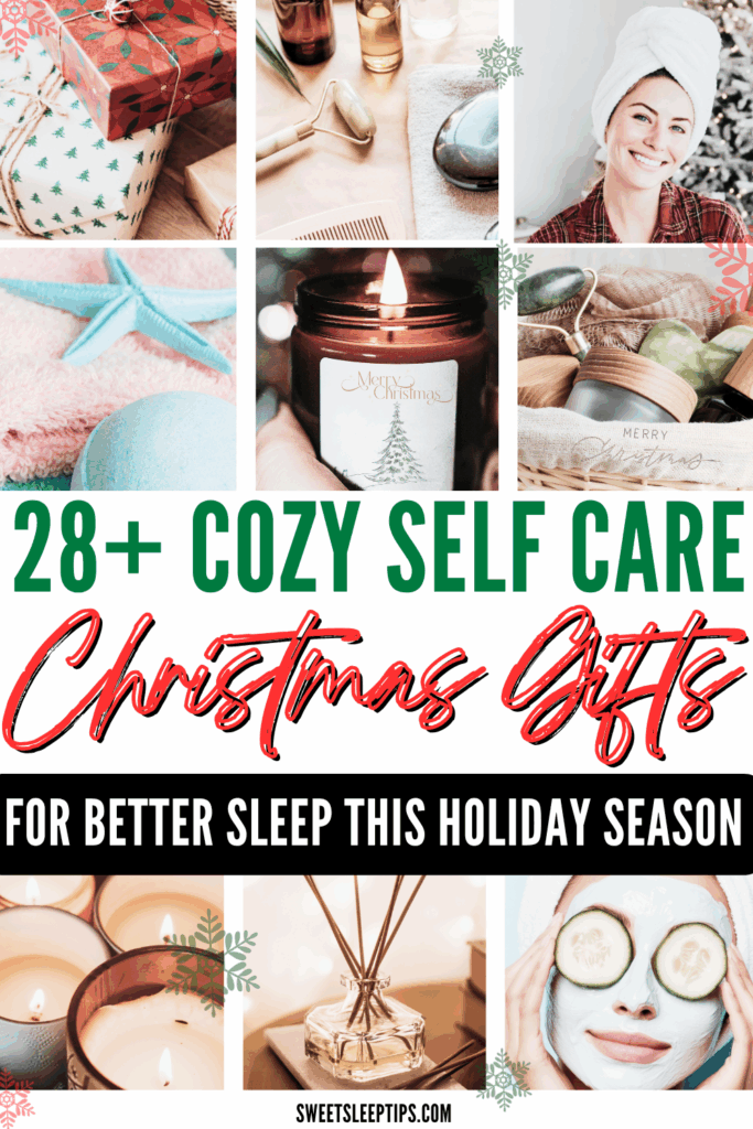 28+ Cozy Self Care Christmas Gifts for Better Sleep short pins 2