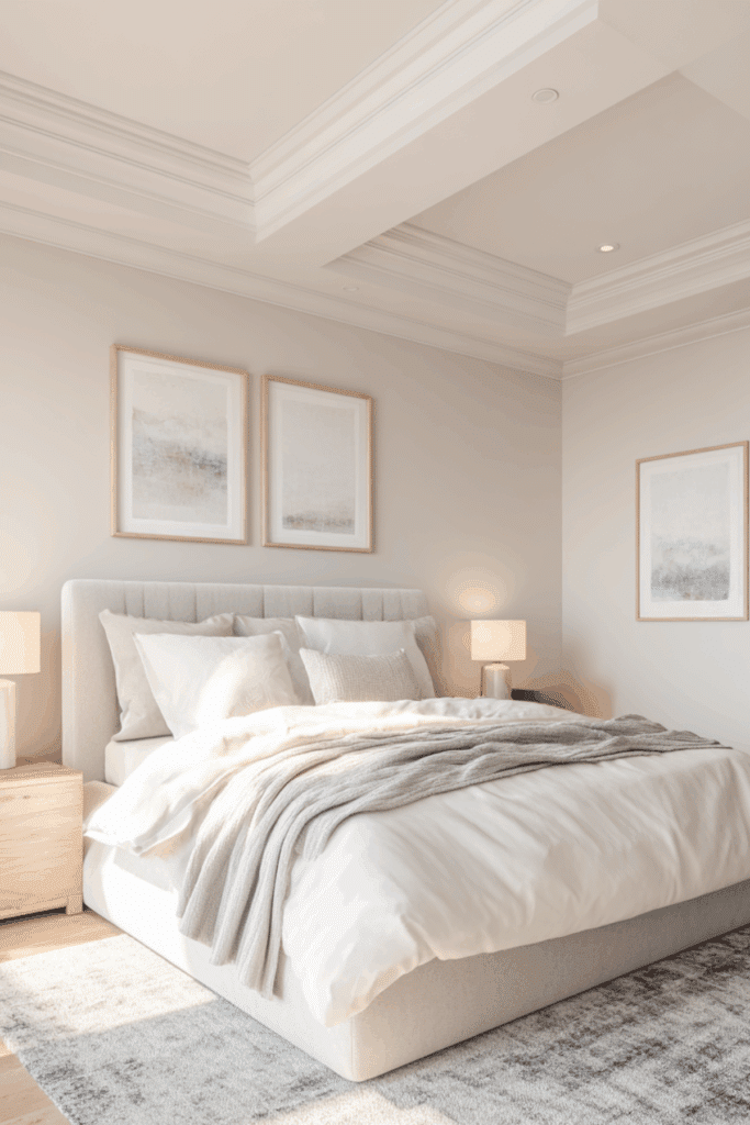 Grey and Beige Bedroom Color Palette Ideas