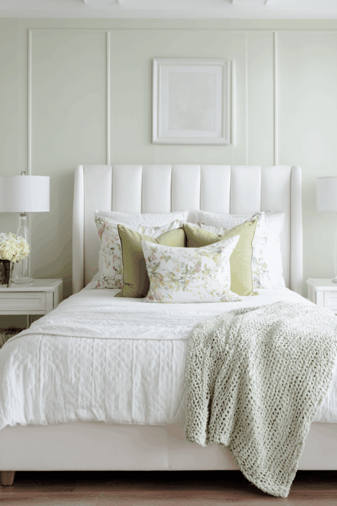 Light Green Bedroom Color Palette Ideas