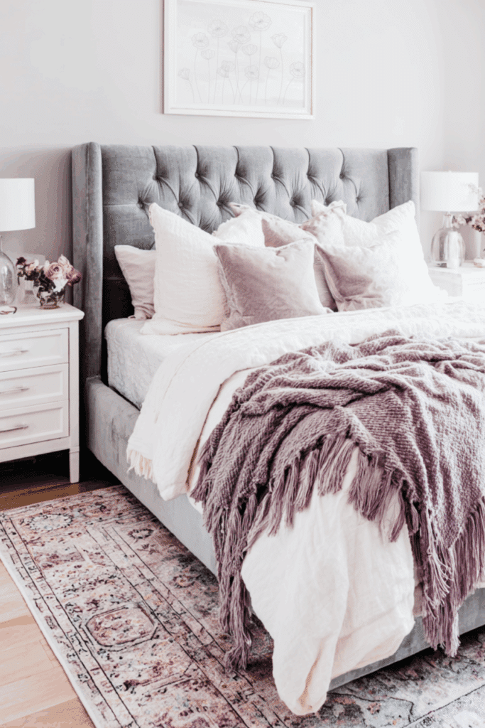 Lilac Bedroom Color Palette Ideas