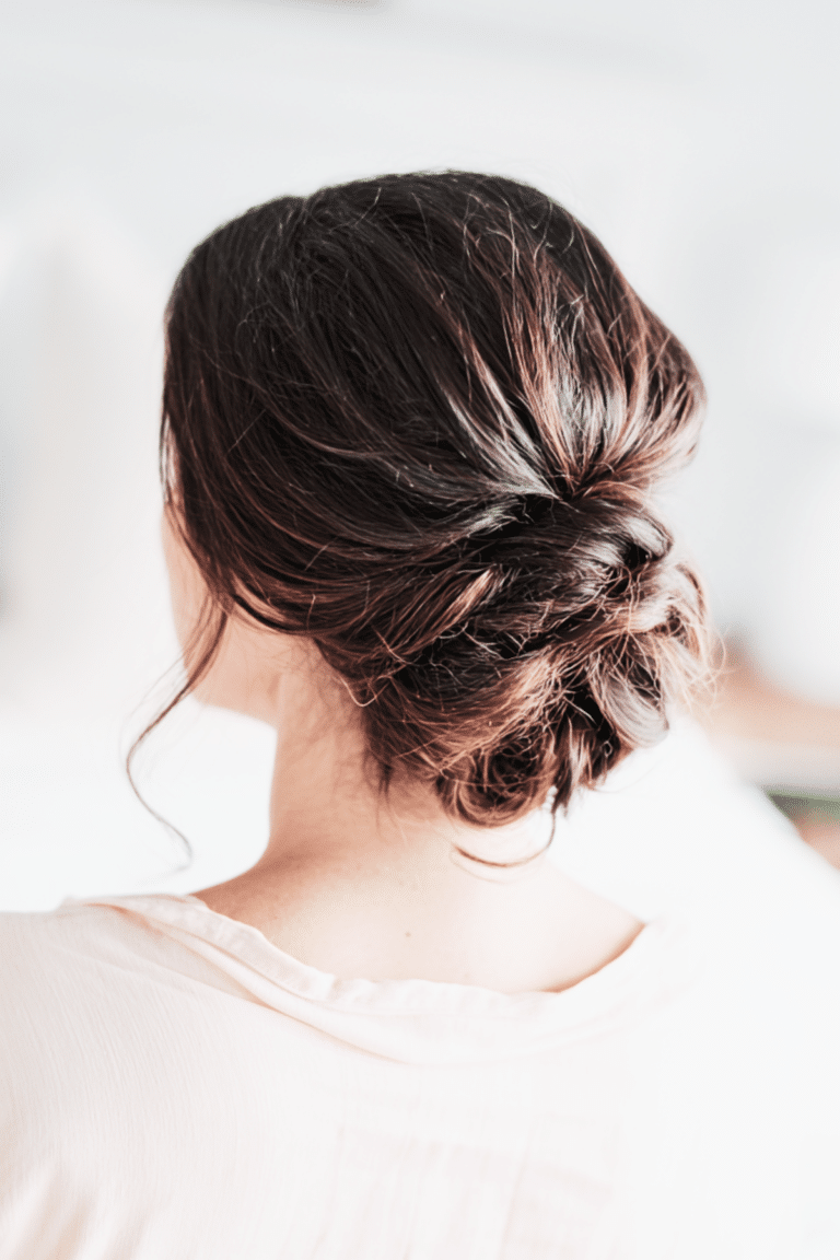 Low loose bun