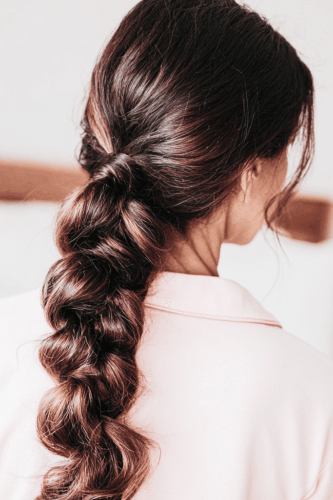 Twists sleeping hairstyle