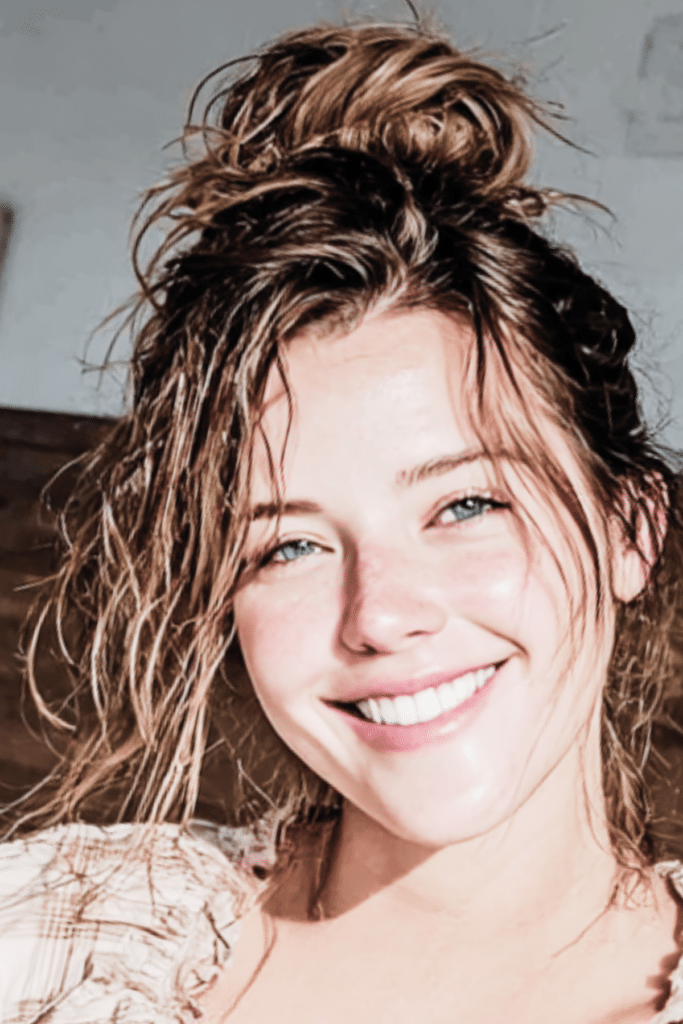 hairstyle for wet curly hair