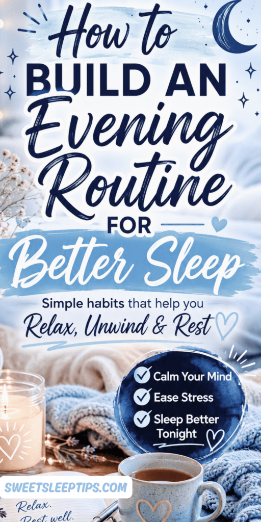 How to Build an Evening Routine for Better Sleep 1