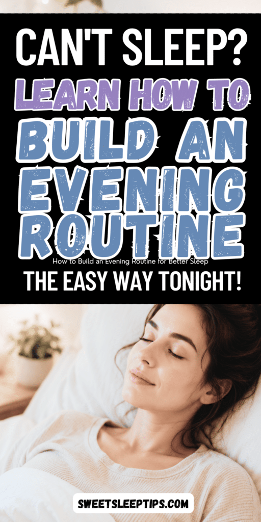 How to Build an Evening Routine for Better Sleep 3