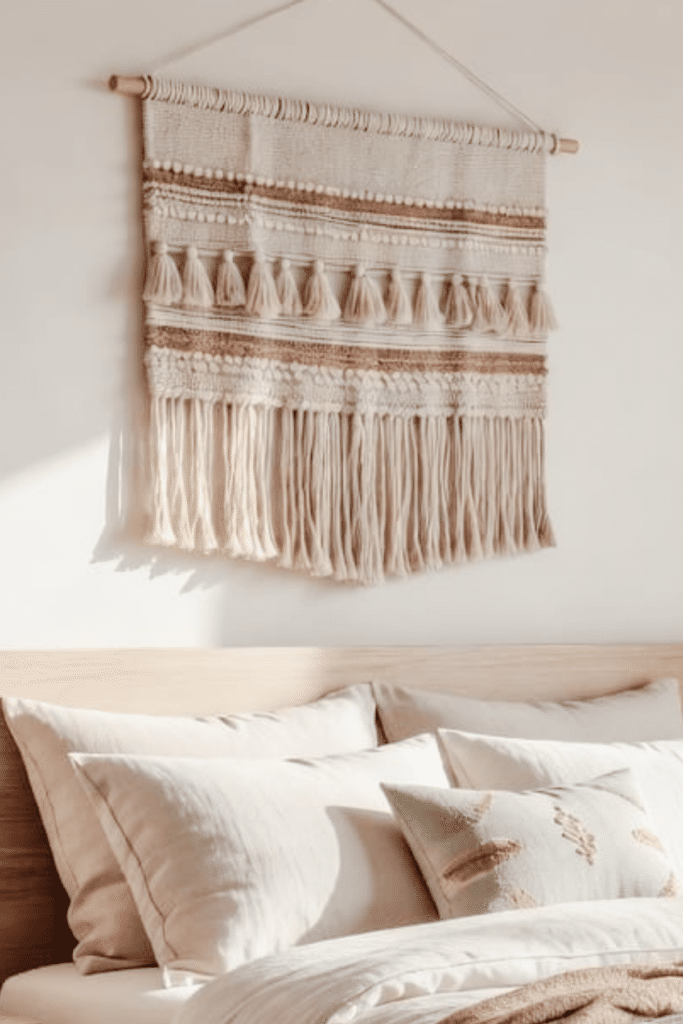 Boho bedroom wall hangings