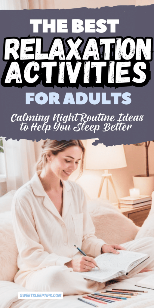 Relaxation Activities for Adults_ Calming Night Routine Ideas to Help You Sleep Better 4