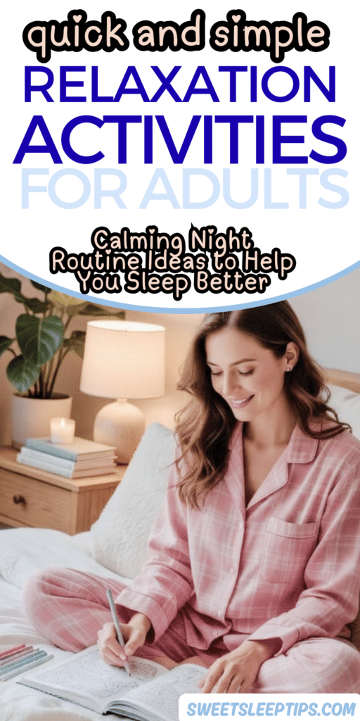 Relaxation Activities for Adults_ Calming Night Routine Ideas to Help You Sleep Better 5