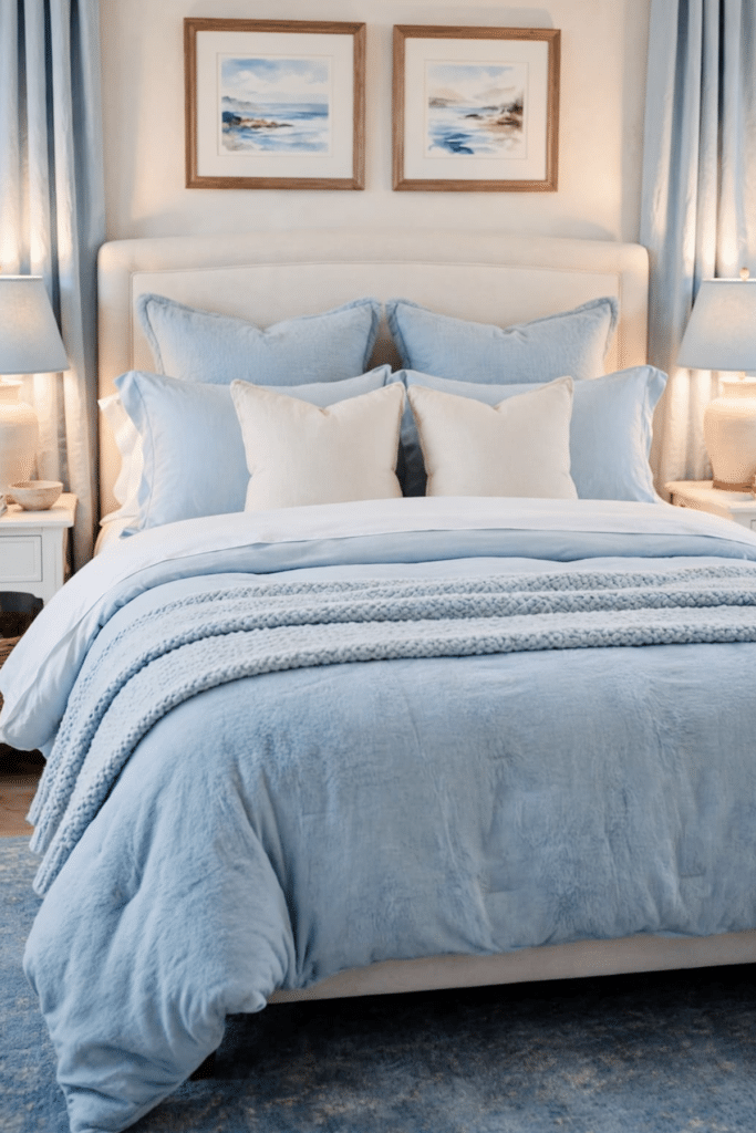 Blue Bedroom Comforter