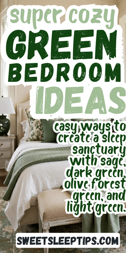 Cozy Green Bedroom_ Simple Ideas That Make Your Space Feel Earthy, Warm, and Calming 2