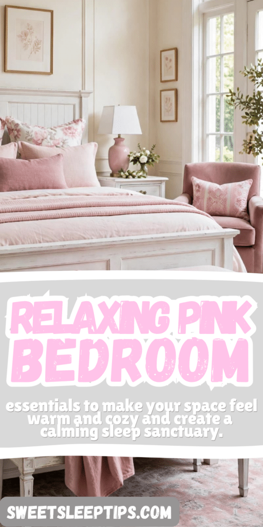 Pink Bedroom Ideas_ Simple Inspiration for a Relaxing Sleep Sanctuary 5